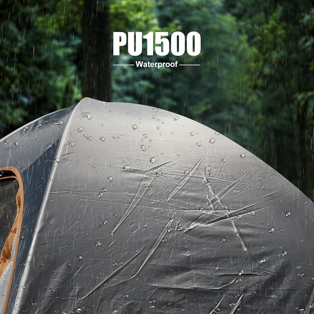 UNP Camping Shower Tent and 2 Person Camping Tent for Hiking Outdoor Fishing Portable