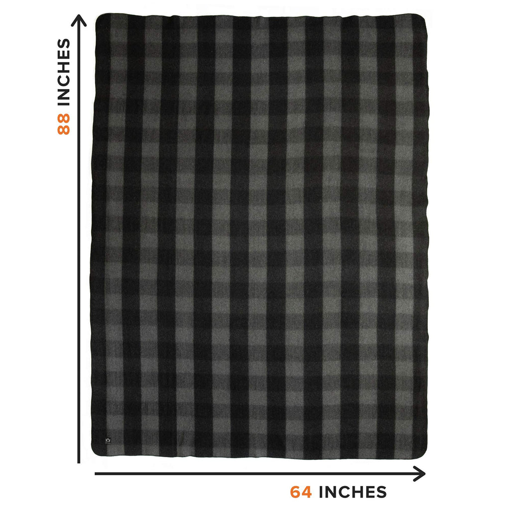 Arcturus Military Wool Blanket - Warm, Thick, Washable - Great for Outdoors, Camping, Stadium Blanket, Picnics, Travel - Car & Bushcraft Survival Kits