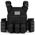 Jueachy Weighted Vest for Men: Quick Release Lightweight Adjustable Breathable Outdoor Vest for Training