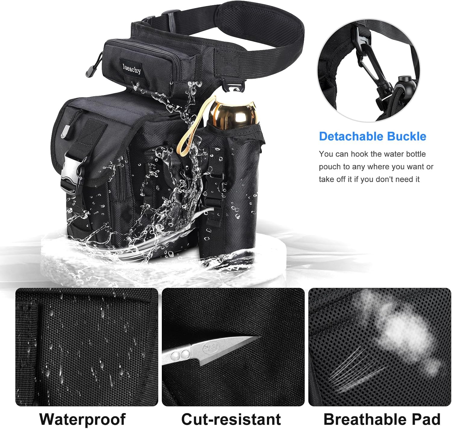 Jueachy Drop Leg Bag+Jueachy Chest Bag