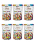 READYWISE - Freeze Dried, Cosmic Berries, Perfect On-the-Go, Candy Bites for Adults & Kids, Crunchy Fruity, Treats, Extended Shelf life Crunchy Fruit Candies, for Hiking, Camping & Travel (6 Pack)