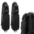 Jueachy Strap Shoulder Molle Accessories Pouch: Tactical Backpack Pocket Attachment Storage Phone Flashlight EDC