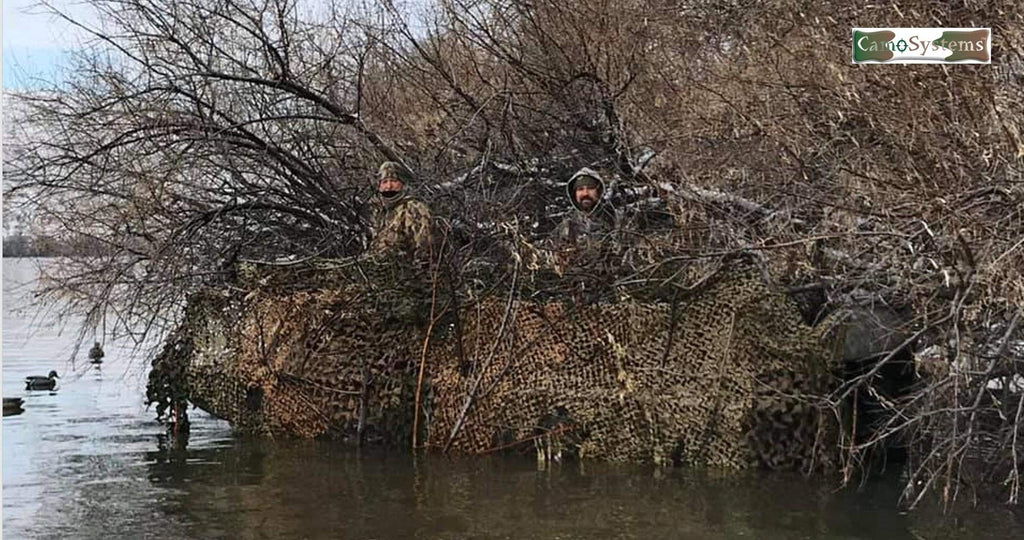 CamoSystems Reinforced Camouflage Netting | 3D Camo Nets, Waterproof & UV Protection, Silent Rip-Stop Fabric