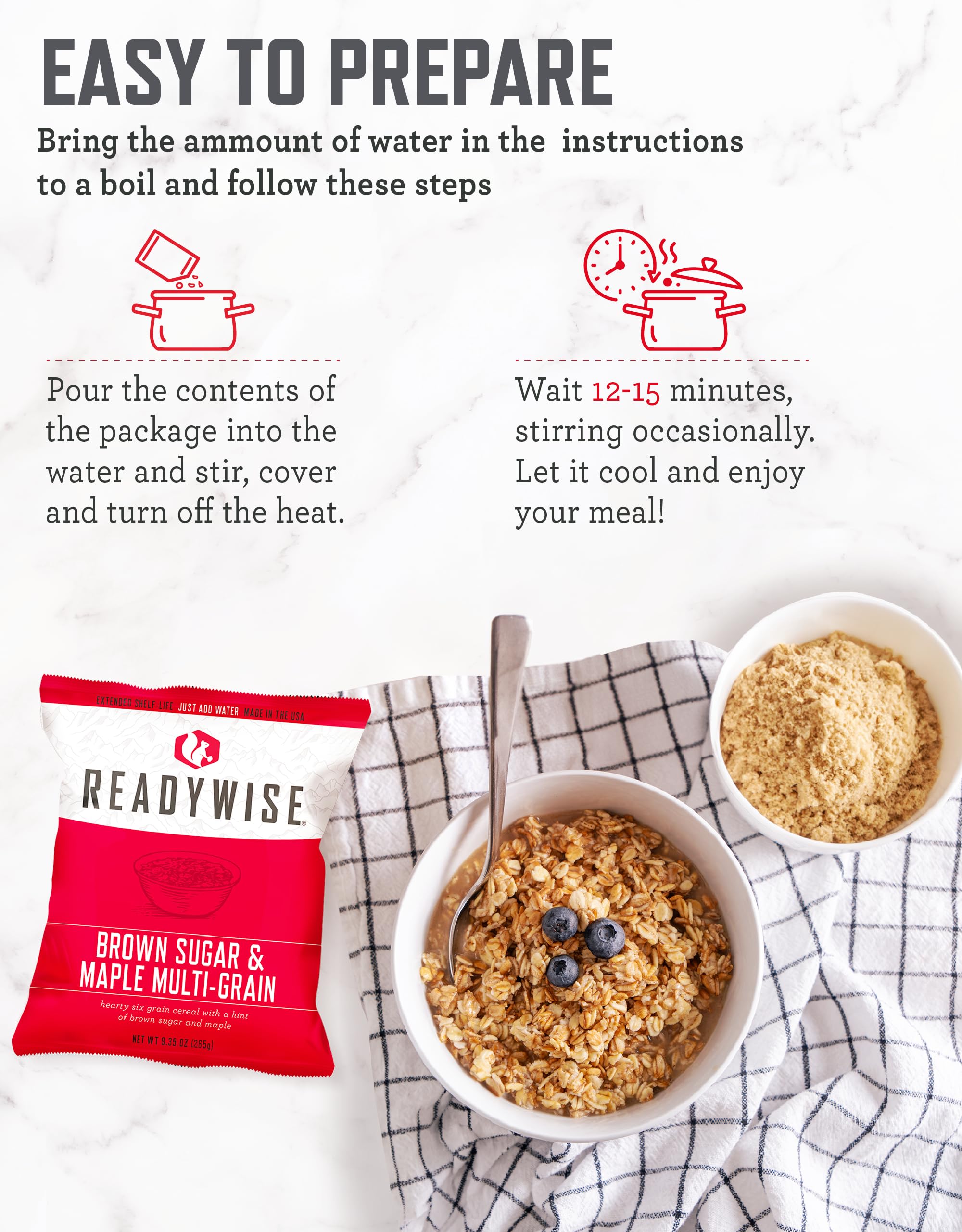 ReadyWise Emergency Food Supply - 120 Servings Favorites Sample Bucket, Survival Food Kit, Freeze Dried Prepper Food & Dehydrated Meals for Camping Essentials & Backpacking, up to 25 Year Shelf Life