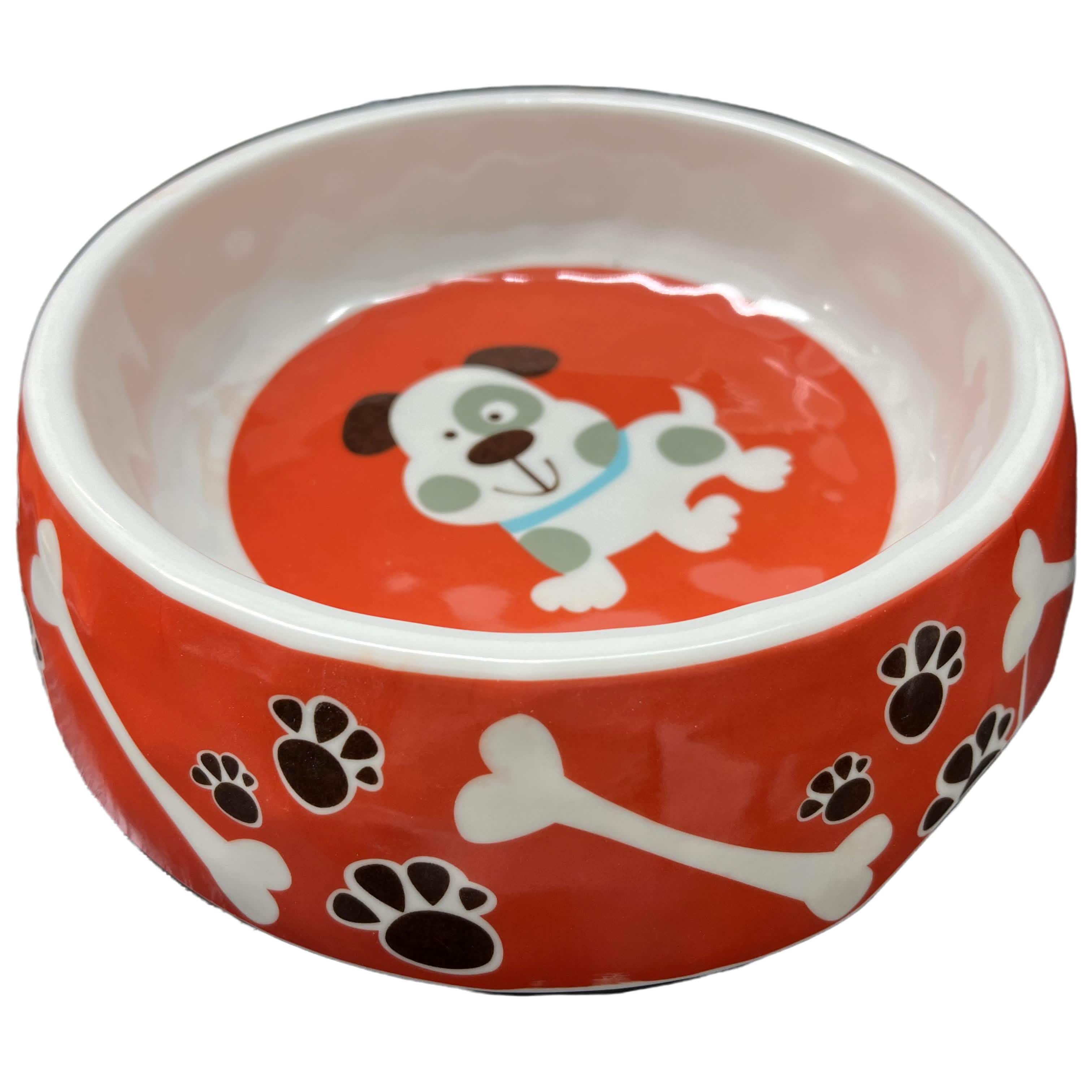 8.5-Inch Melamine Dog Bowls