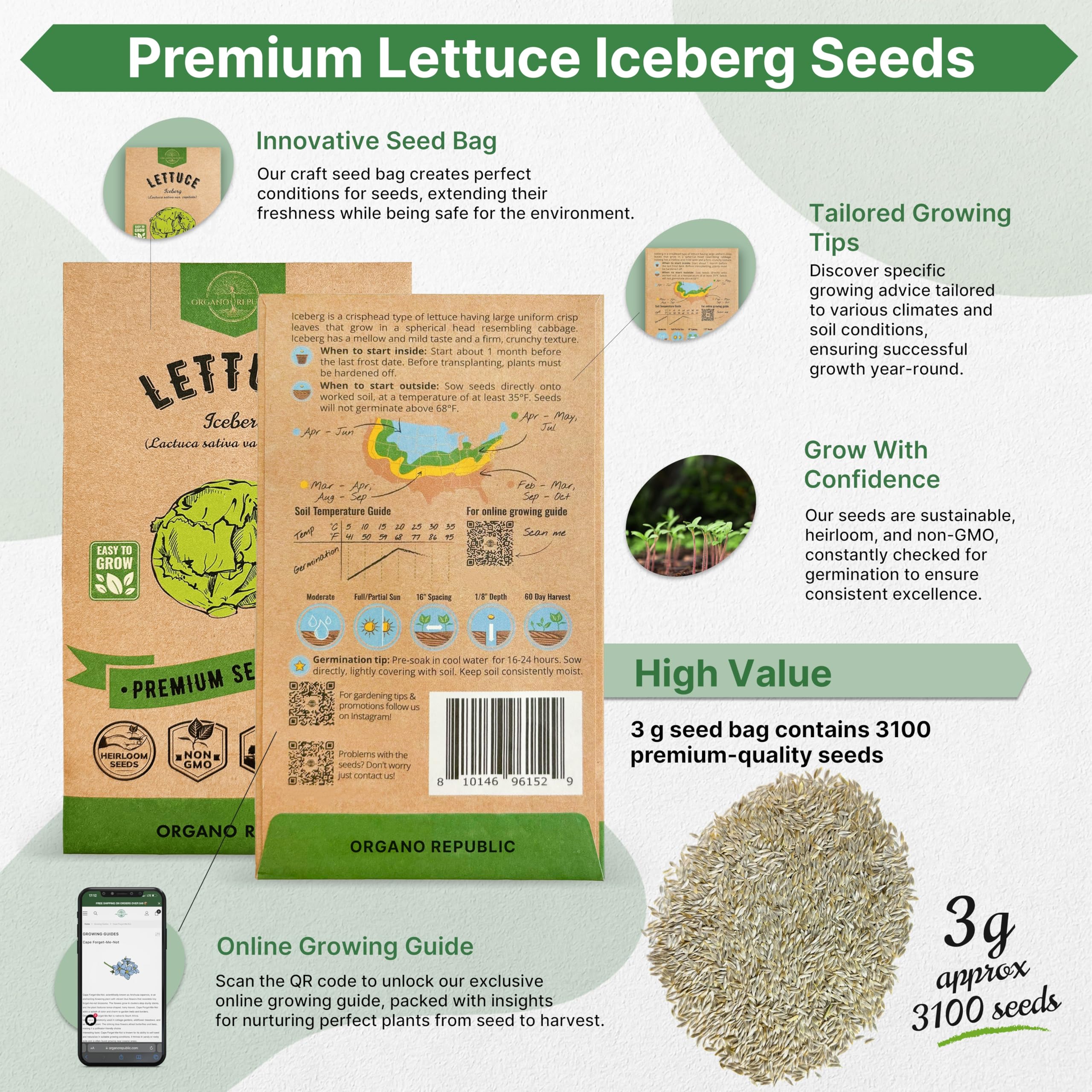 Onion Walla Walla Seeds Pack 1G - Over 275 Non-GMO Heirloom Onion Seeds for Planting Vegetables in Individual Seed Packet, Vegetable Seeds for Planting Home Garden Indoor & Outdoor Gardening