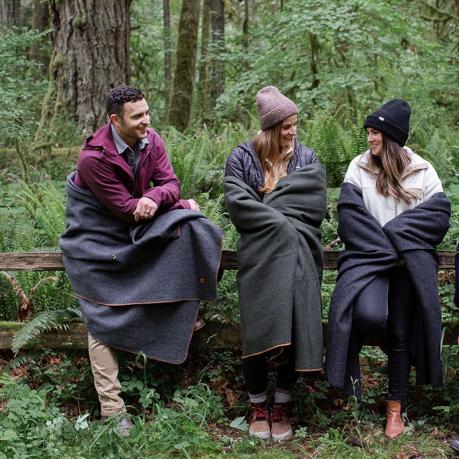 Arcturus Bundle Chocolate Wool Blanket and Vegan Leather Strap Bundle