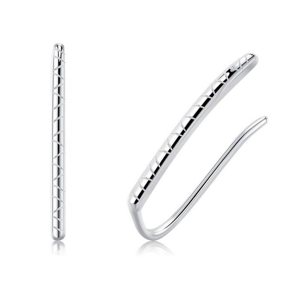 925 Sterling Silver Clip Earrings