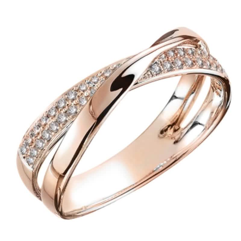 925 Sterling Silver Vintage Crystal Rings