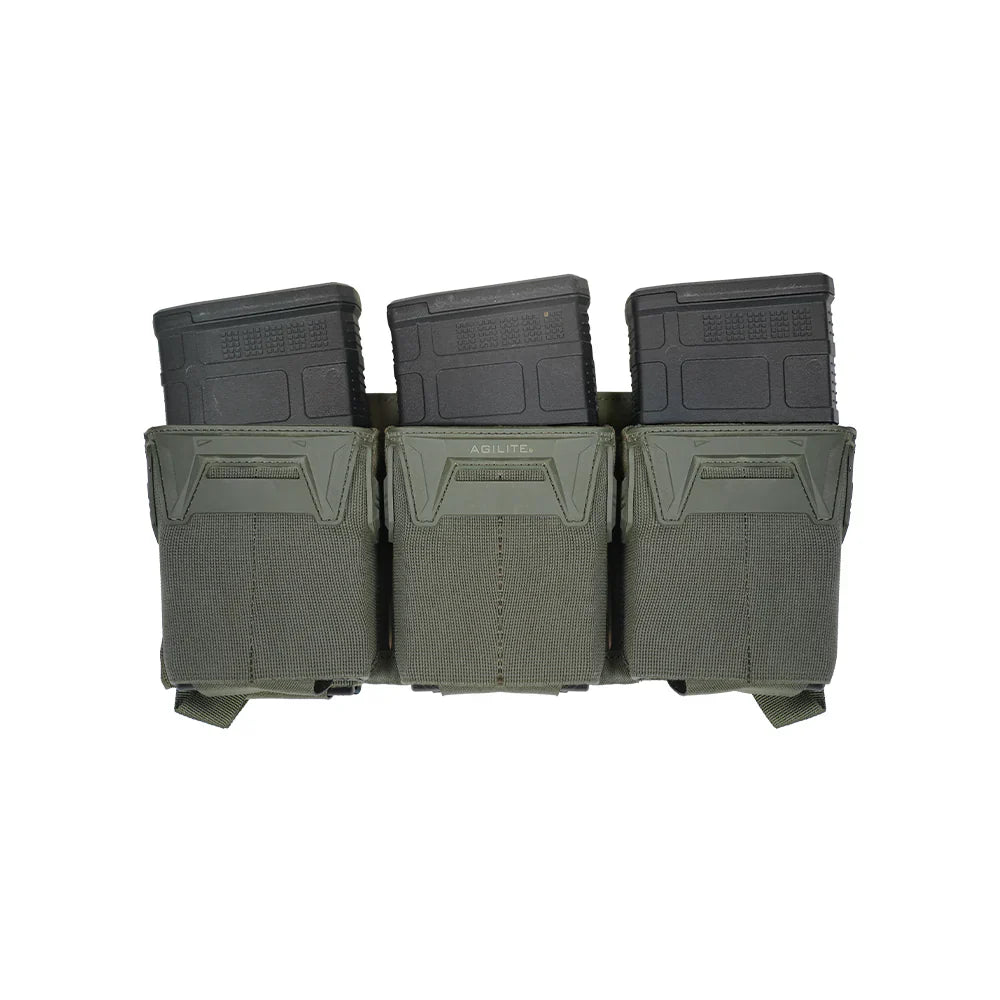 Agilite Pincer Placard .308 Triple Magazine Pouch - For .308 / 7.62x51 & 6.8×51