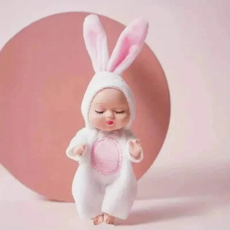 Adorable 4.3" Reborn Doll - Mini Cute Sleeping Youngsters Series