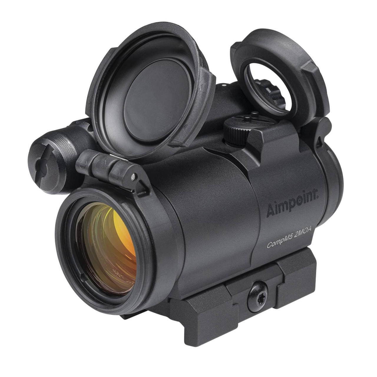 Aimpoint CompM5 - 2 MOA Red Dot Sight - 5-Year Battery Life & Night Vision Compatible