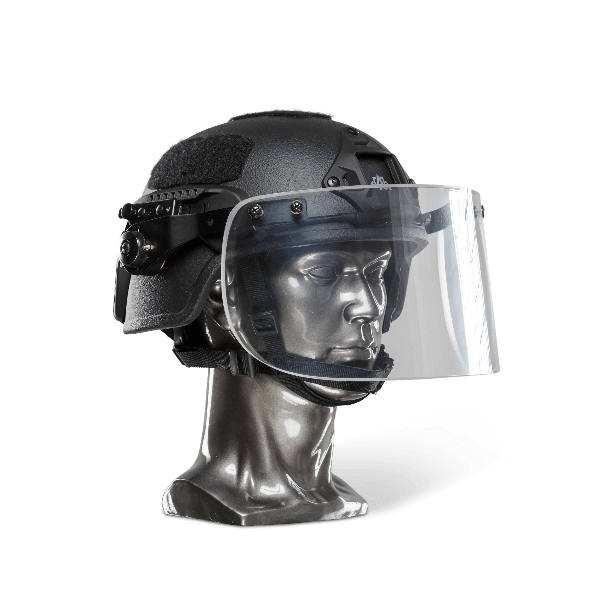 Ballistic Helmet with Face Shield - NIJ Level IIIA+