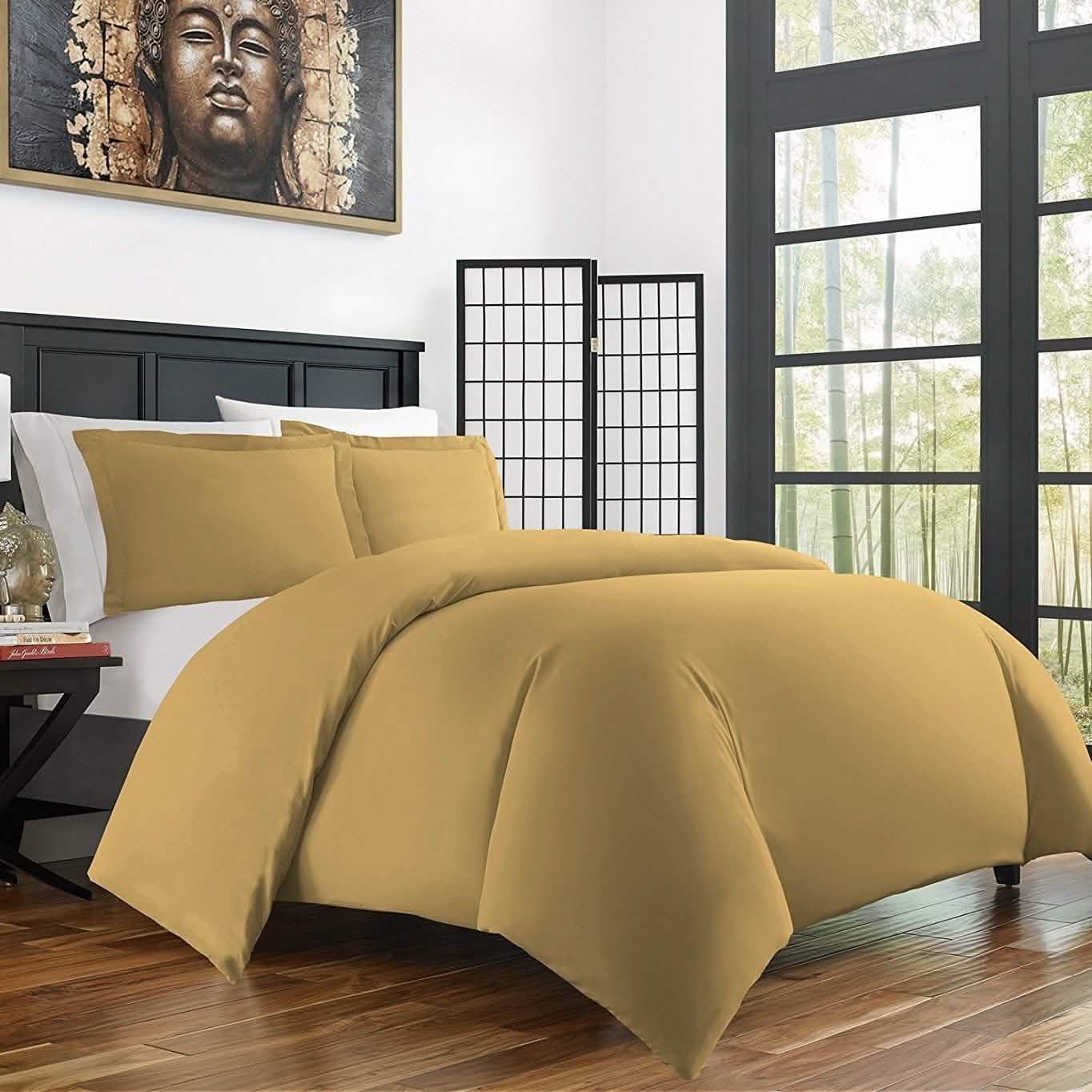 Bamboo Duvet Cover Set - Hypoallergenic - Assorted Sizes and Colors