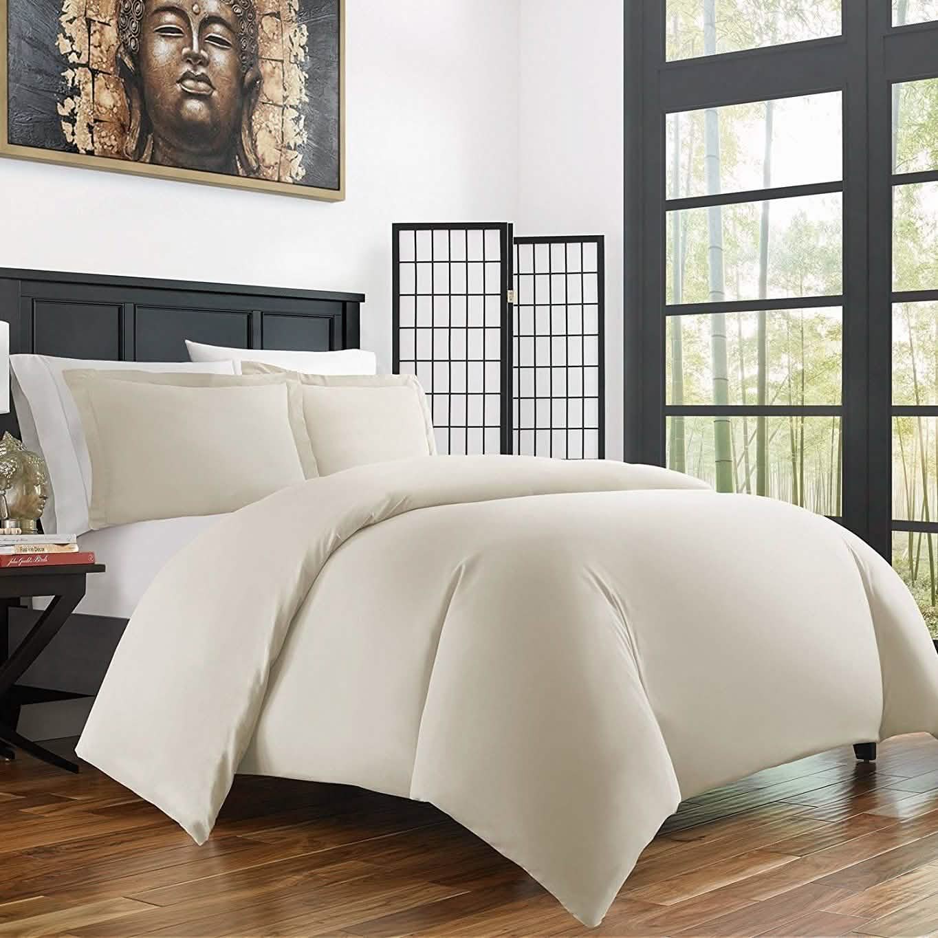 Bamboo Duvet Cover Set - Hypoallergenic - Assorted Sizes and Colors
