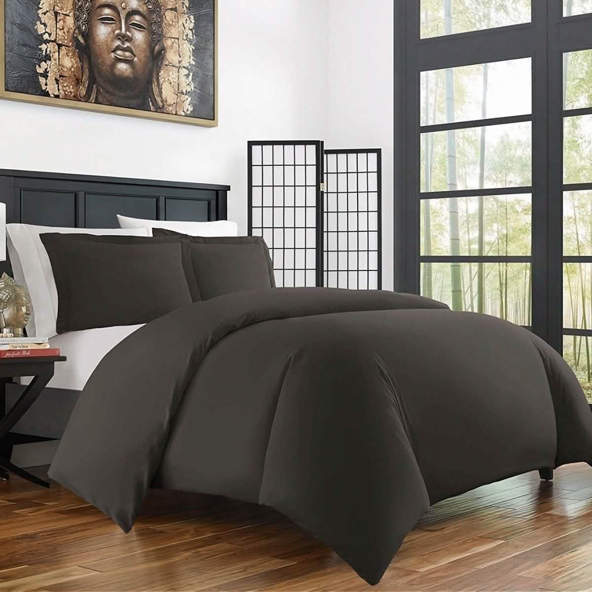 Bamboo Duvet Cover Set - Hypoallergenic - Assorted Sizes and Colors