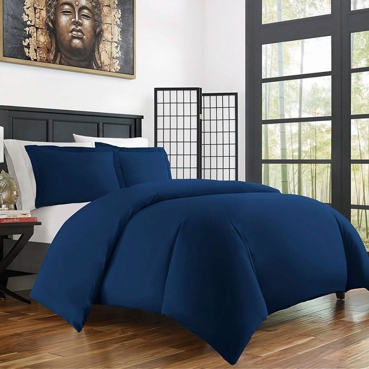 Bamboo Duvet Cover Set - Hypoallergenic - Assorted Sizes and Colors