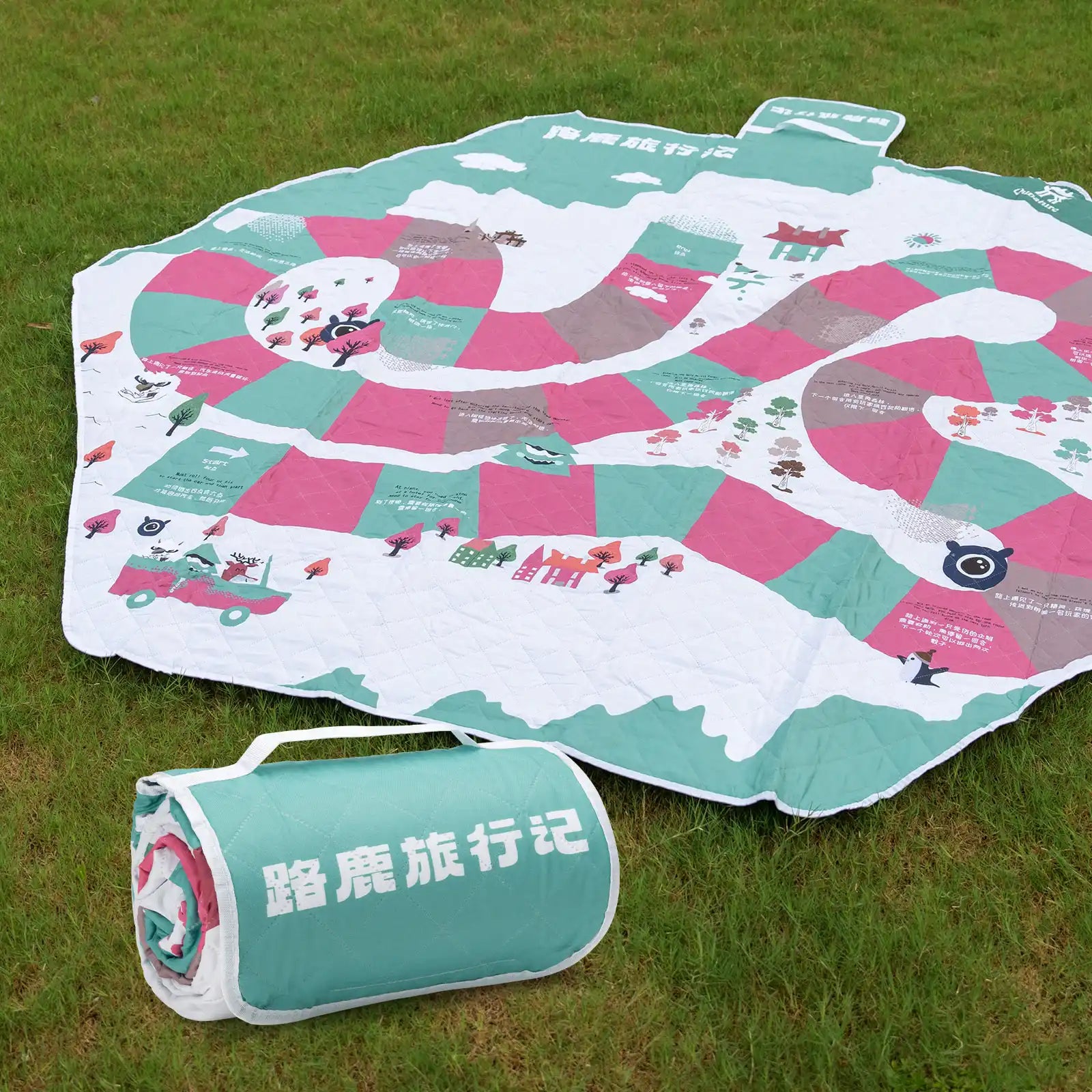 Outdoor Picnic Mat - Waterproof, Heat-Insulating, Spacious for 6-8 People