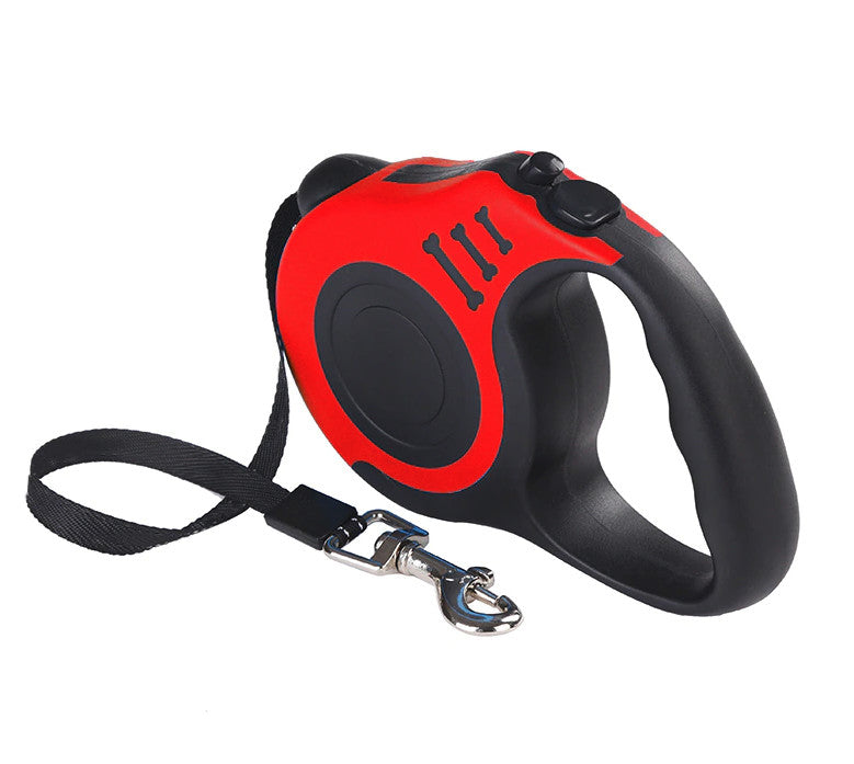 16.5FT Automatic Retractable Dog Leash Pet Collar Automatic Walking Lead Free US