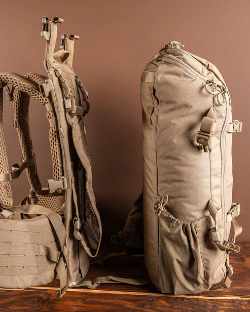 Eberlestock Brute 3500 - 60L Water-Repellent Hunting Pack - Balanced Carry for Heavy Payloads