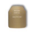 SXL38™ XLarge Level IV SAPI Plate - 7.7 lbs - RF3 Standalone Multi-Curve